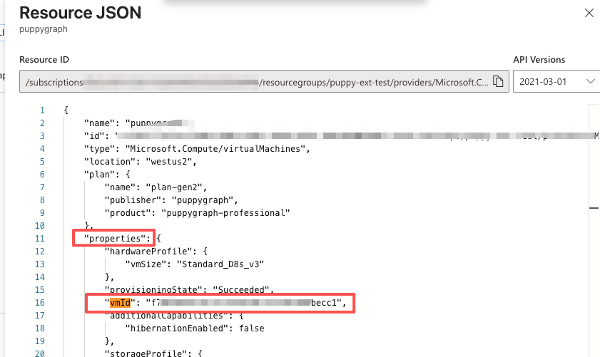 VM Json View