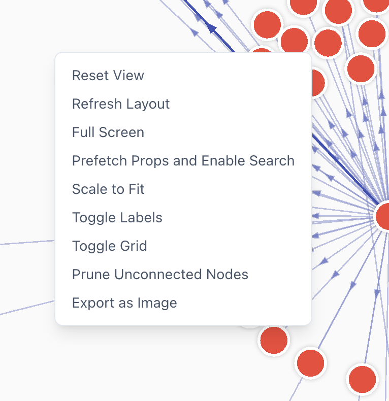 Canvas Context Menu