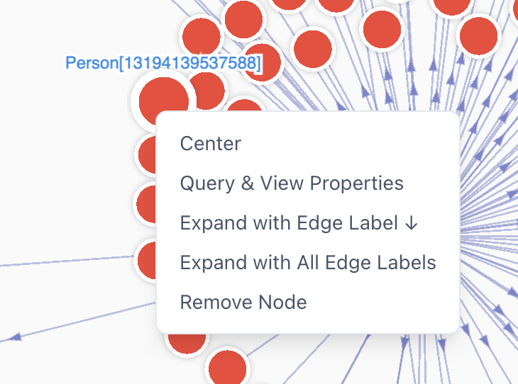 Vertex Context Menu