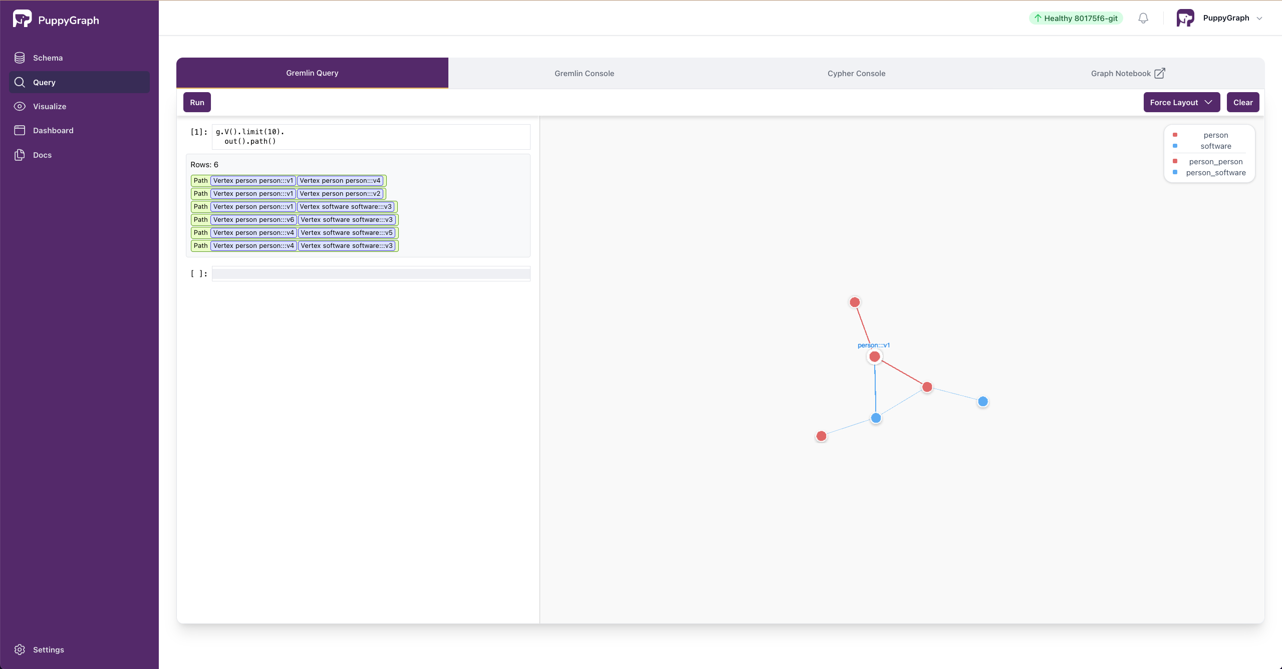 Querying using Gremlin - PuppyGraph Docs