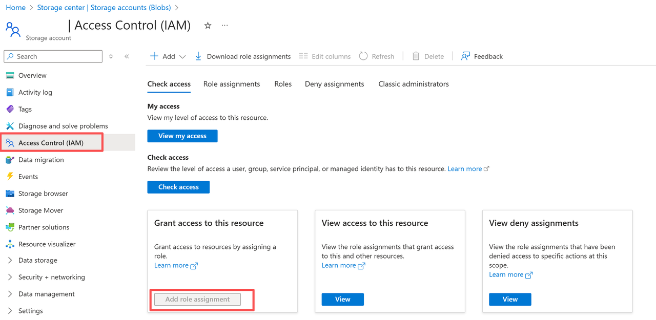 Grant Storage Access