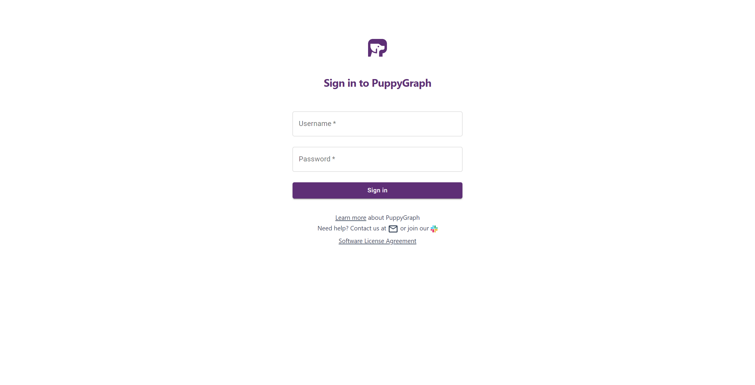 PuppyGraph Login