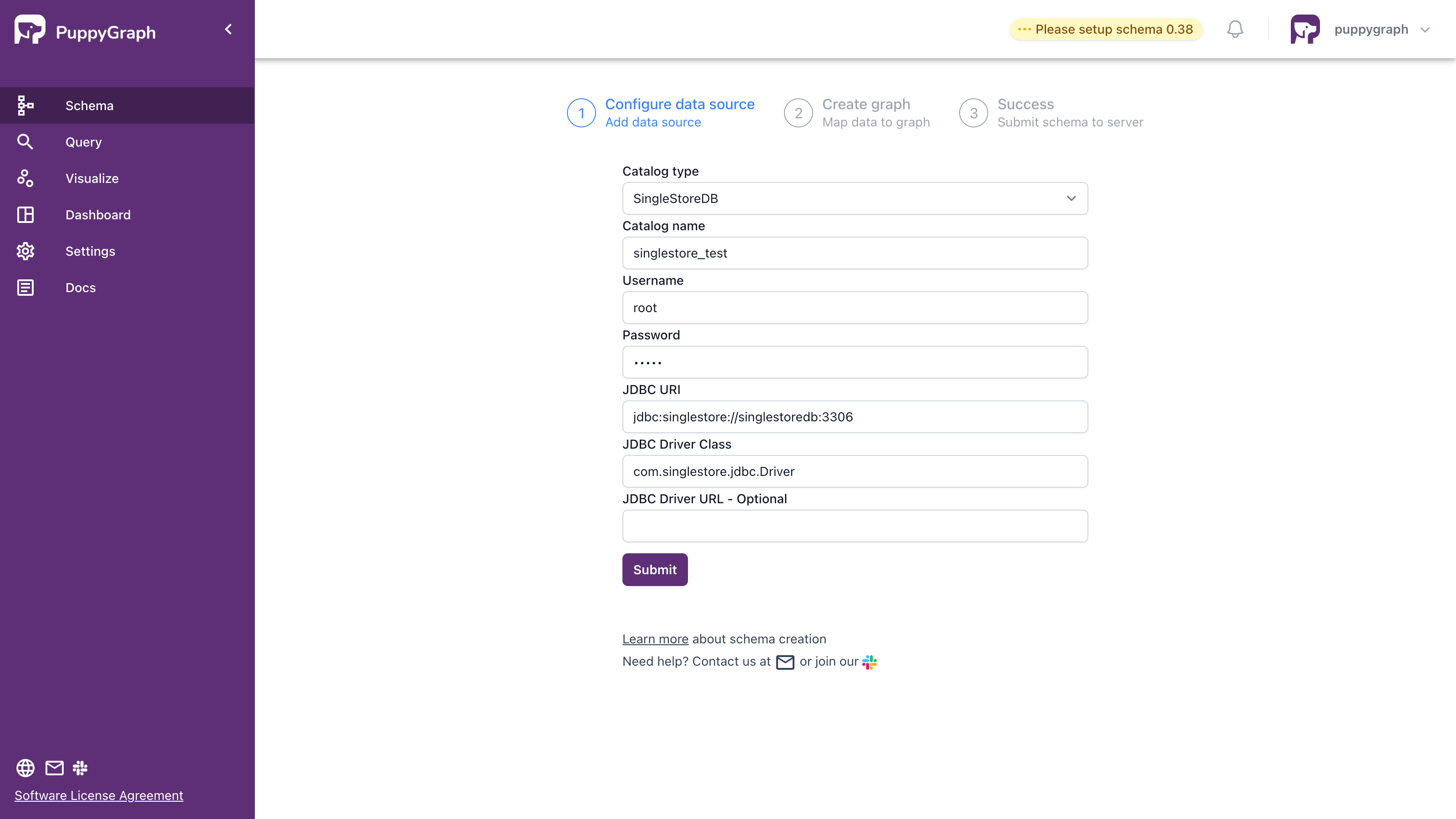 Configure Data Source