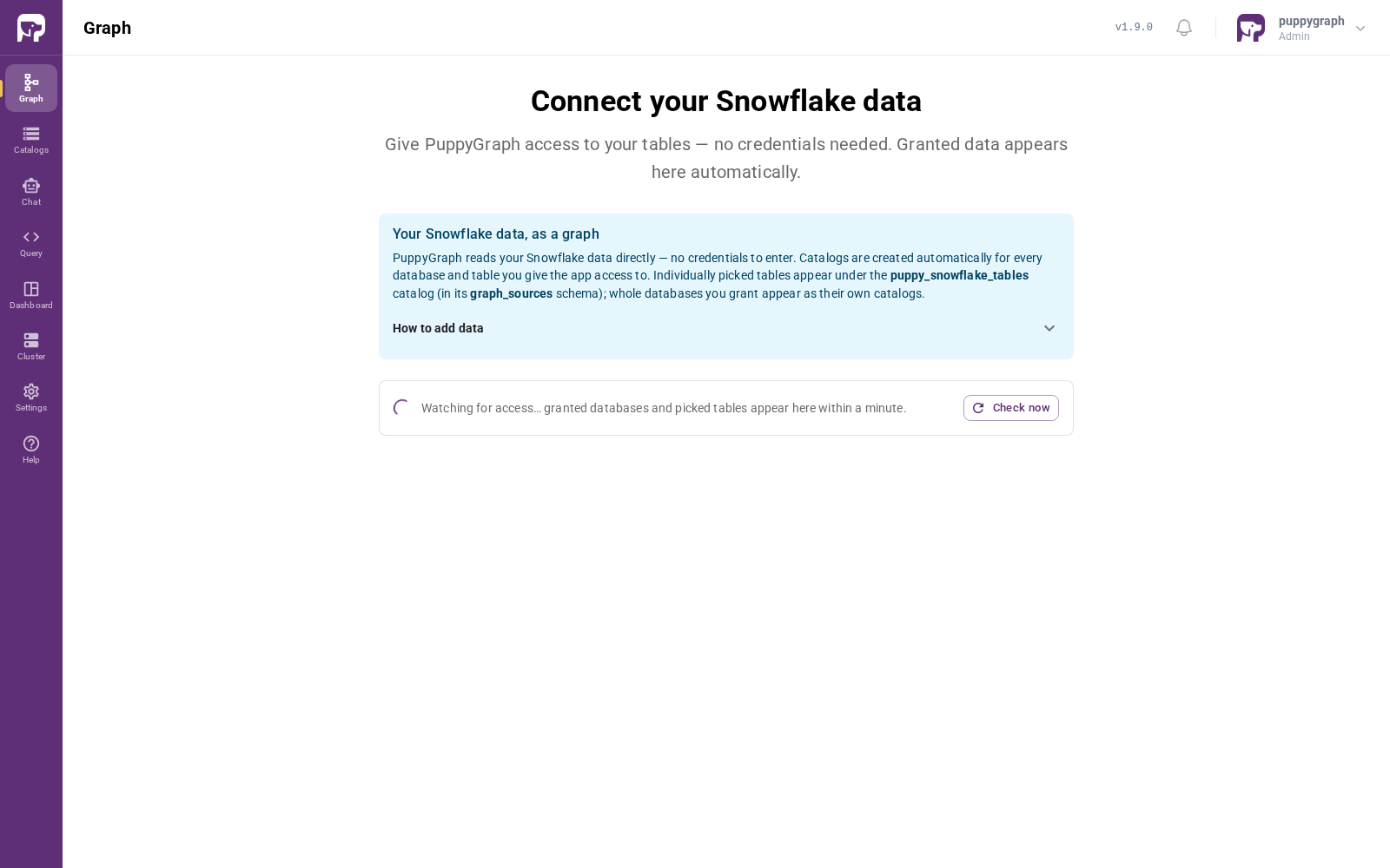 Connect your Snowflake data