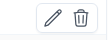 Per-tile edit / delete icons